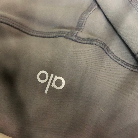 ALO Yoga Cadet Grey Moto Legging - Picture 5 of 8